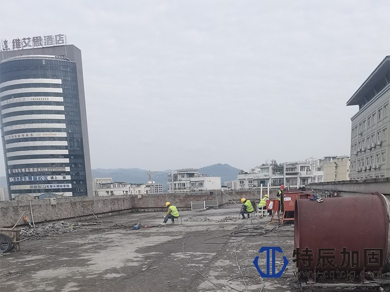 重庆大学附属三峡医院百安院区病房改造及能力提升项目结构加固工程