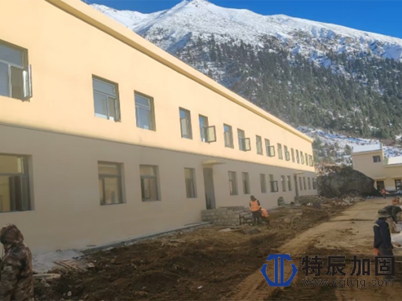 八宿县然乌镇营房梁体碳纤维布加固工程施工案例总结