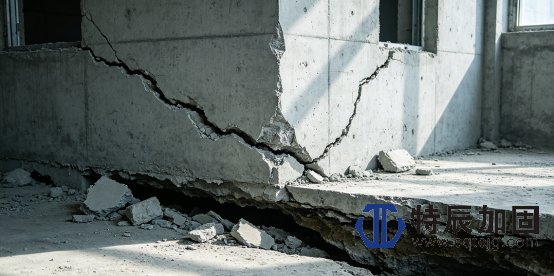 建筑地基沉降成因、危害与专业加固修复全解施工现场实景