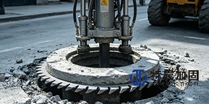 道路维修——道路检查井抬升与加固
