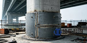 桥梁维修——钢套筒加固