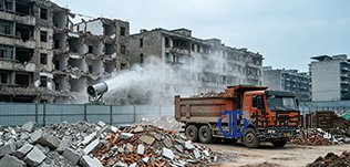 拆除工程——建筑垃圾清运与消纳