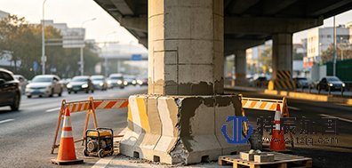 市政设施应急抢修与维修加固——限高架防撞墩破损修复与加固