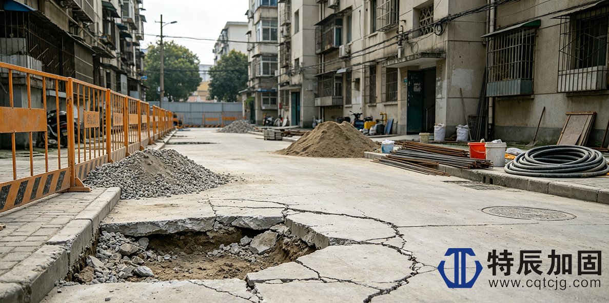 老旧小区道路与停车场地修缮加固项目
