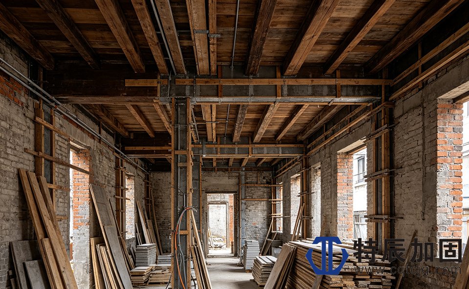 历史建筑与风貌区保护性更新施工现场实景
