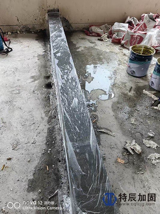 重庆北碚茵梦湖一栋别墅改造与梁加固完工记录施工现场实景